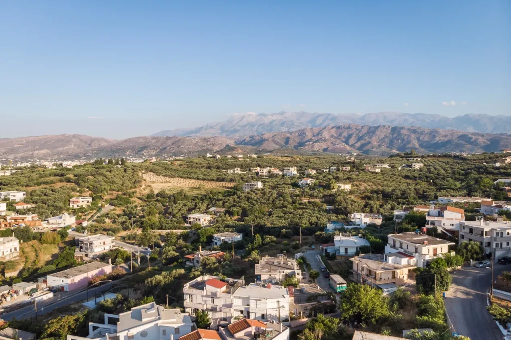 Drone image of Galatas